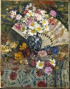 Georges Lemmen Still Life with Fan oil painting